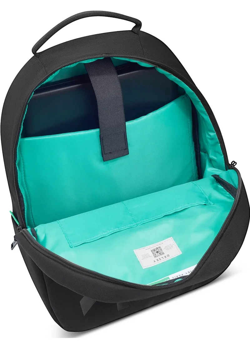 UNITED COLORS OF BENETTON  Fabrica Round Unisex 15.6-Inch Laptop Backpack - Black  | Best Price UAE